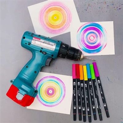 how to do spin art with a drill and why it's important to maintain your drill for optimal performance