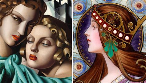 What Is the Difference between Art Deco and Art Nouveau: A Detailed Exploration